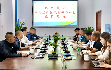 南溪區(qū)政府領導蒞臨遠東宜賓智能產業(yè)園調研