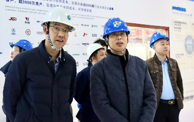 湖北盛世博發(fā)科技有限公司領導來訪遠東電纜（宜賓）